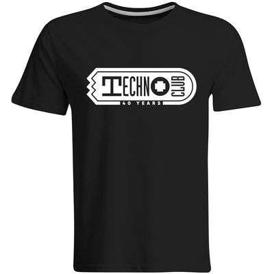 40 Years of Technoclub T-Shirt (Men) Design: Full Logo