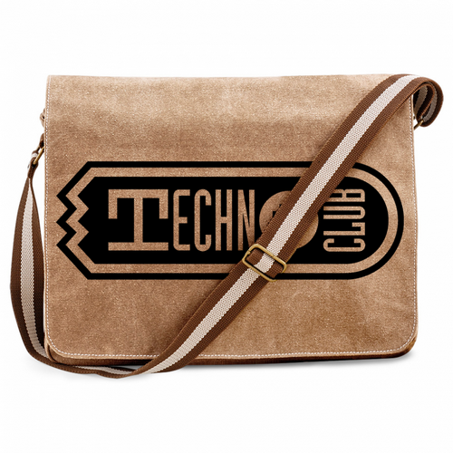 Technoclub Premium Messengerbag (Vintage Design)