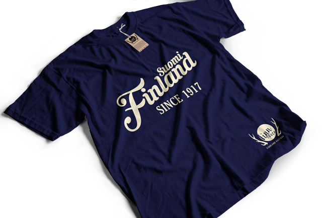 "Suomi Finland - since 1917"  T-Shirt (Men)