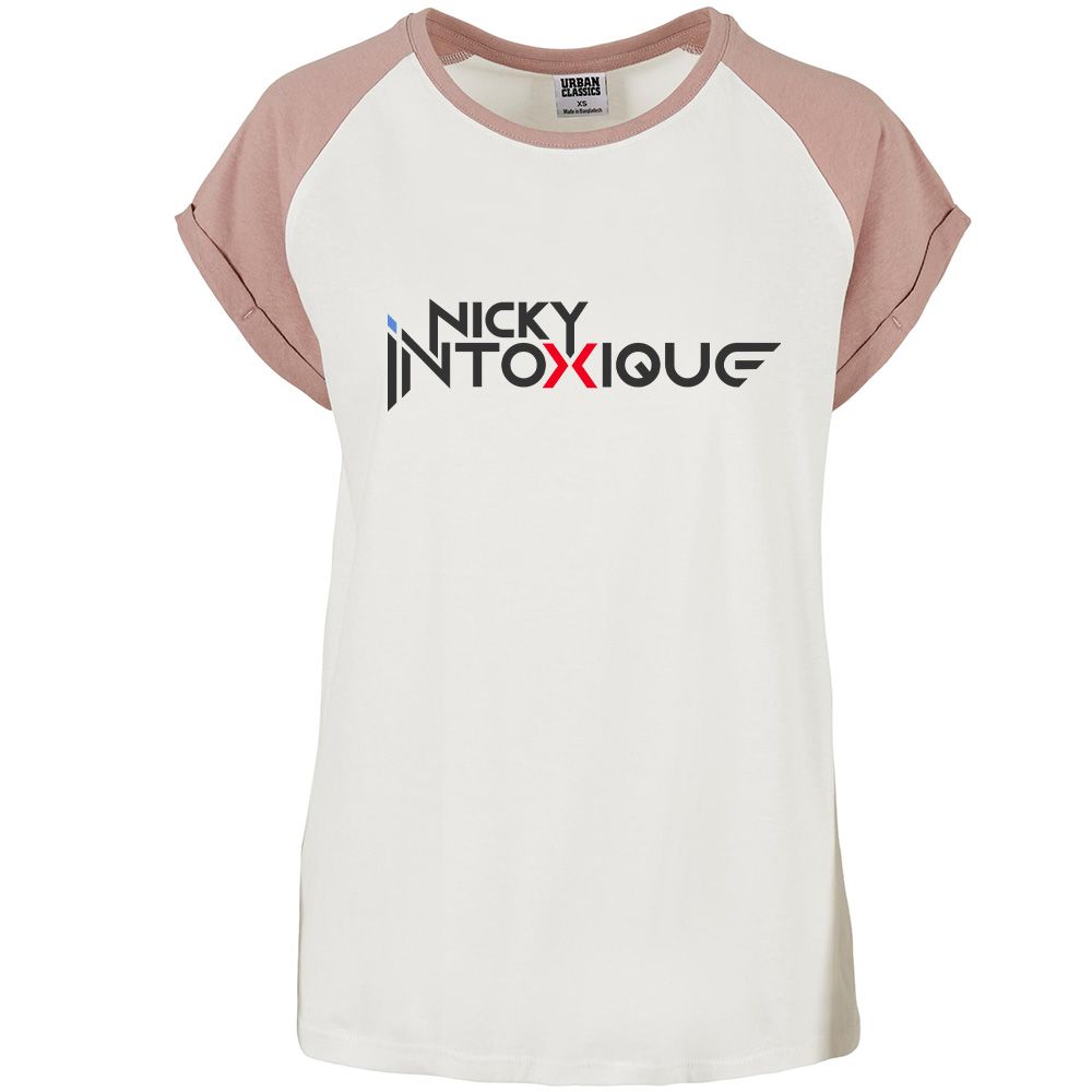 Nicky Intoxique Contrast T-Shirt by Urban Classics  (Women)