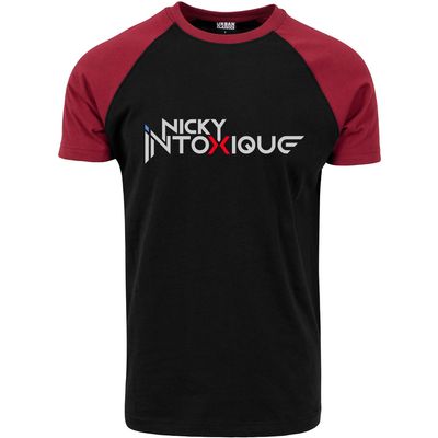 Nicky Intoxique Contrast T-Shirt by Urban Classics (Men) Nicky Intoxique Contrast T-Shirt by Urban Classics (Men)
