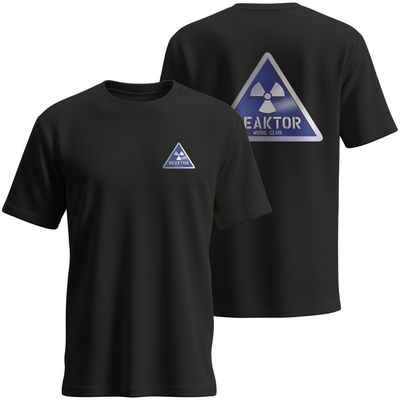 REAKTOR T-Shirt | Blue-Logo vorne klein, hinten groß (Men)