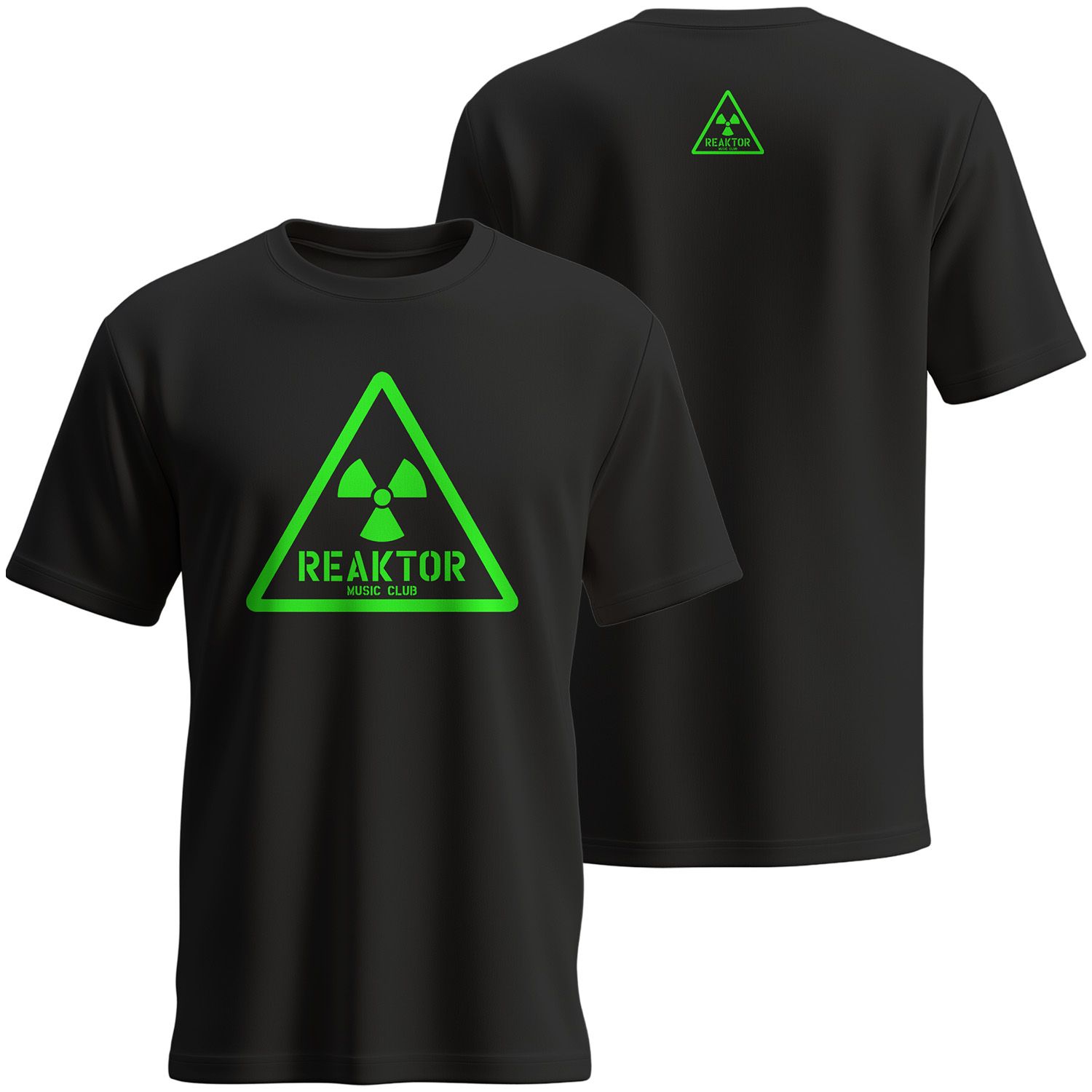 REAKTOR T-Shirt | Retro-Logo vorne groß, hinten klein (Men)