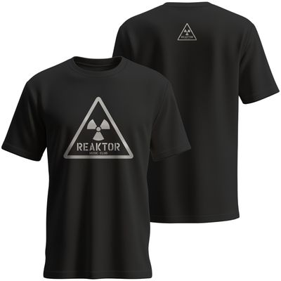REAKTOR T-Shirt | Retro-Logo vorne groß, hinten klein (Men)