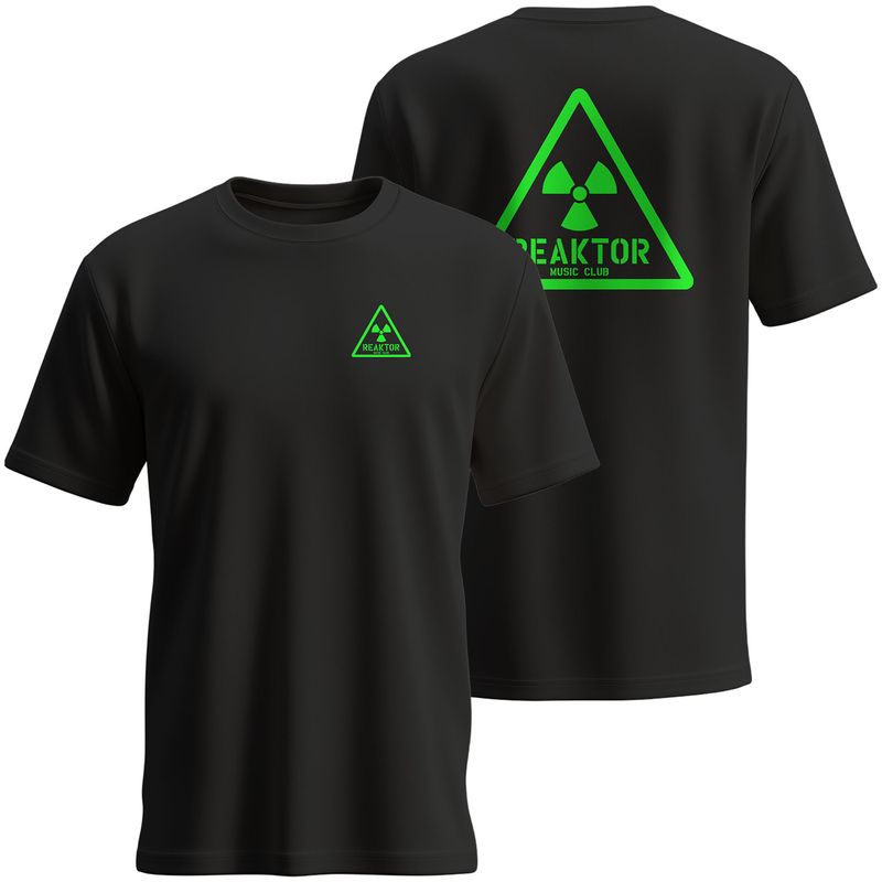 REAKTOR T-Shirt | Retro-Logo vorne klein, hinten groß (Men)