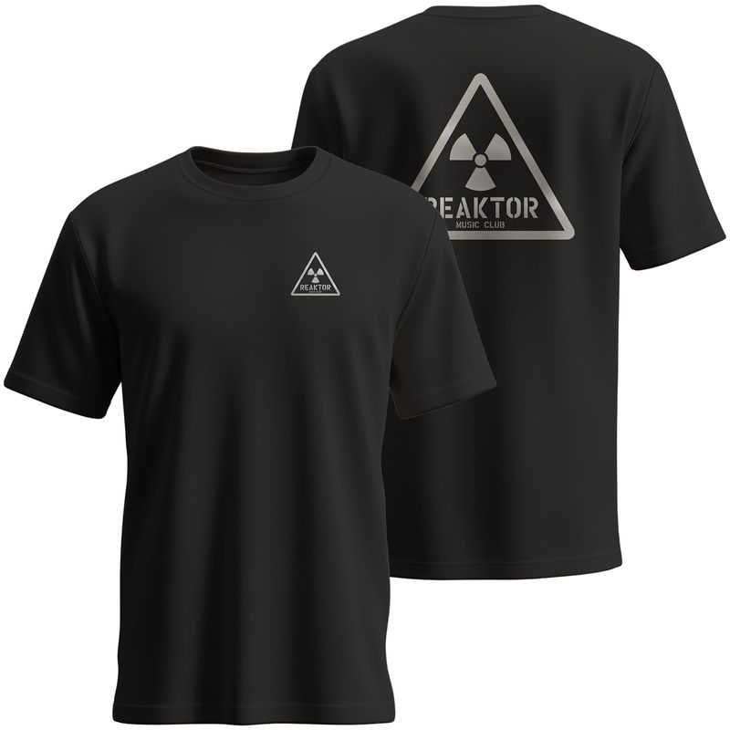 REAKTOR T-Shirt | Retro-Logo vorne klein, hinten groß (Men)
