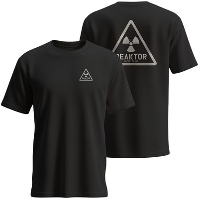 REAKTOR T-Shirt | Retro-Logo vorne klein, hinten groß (Men)