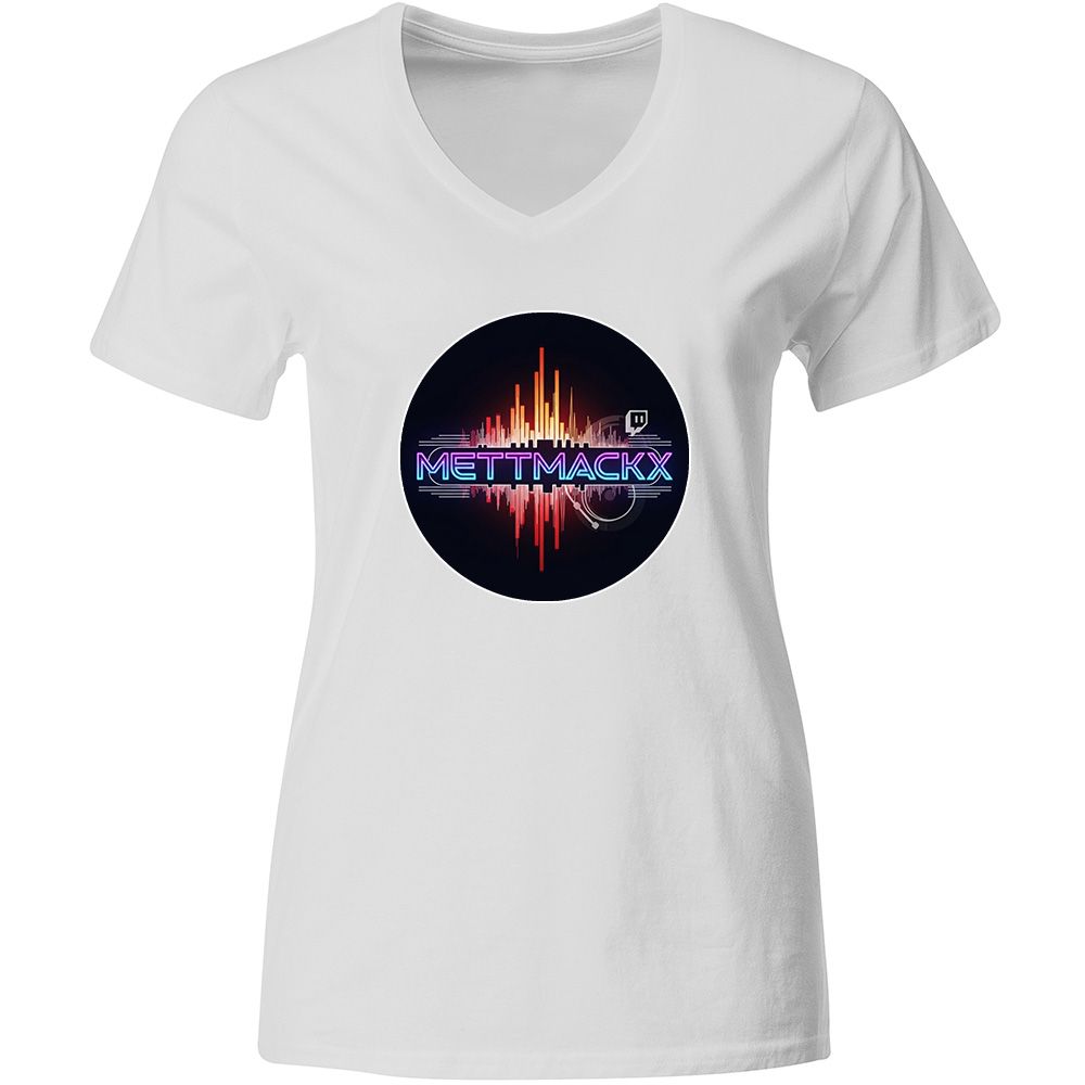 DJ Mackx T-Shirt | Black Vinyl (Women)