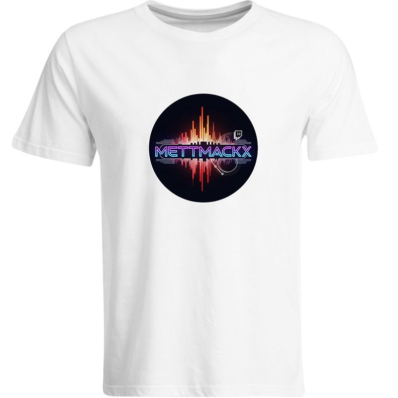 DJ Mackx T-Shirt | Black Vinyl (Men)