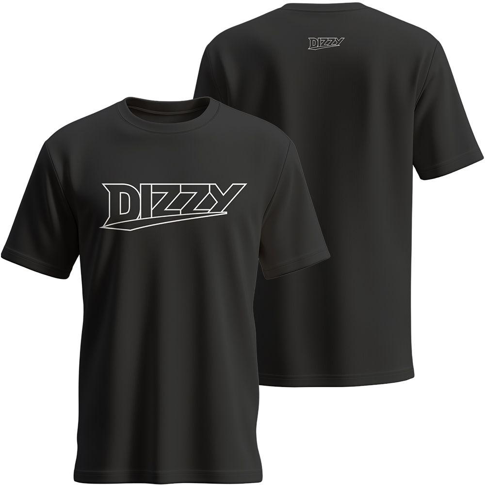 DJ Dizzy T-Shirt Outline-Logo (Men)