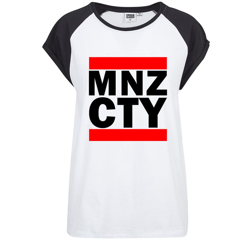 "MNZ CTY" Contrast T-Shirt by Urban Classics (Damen)