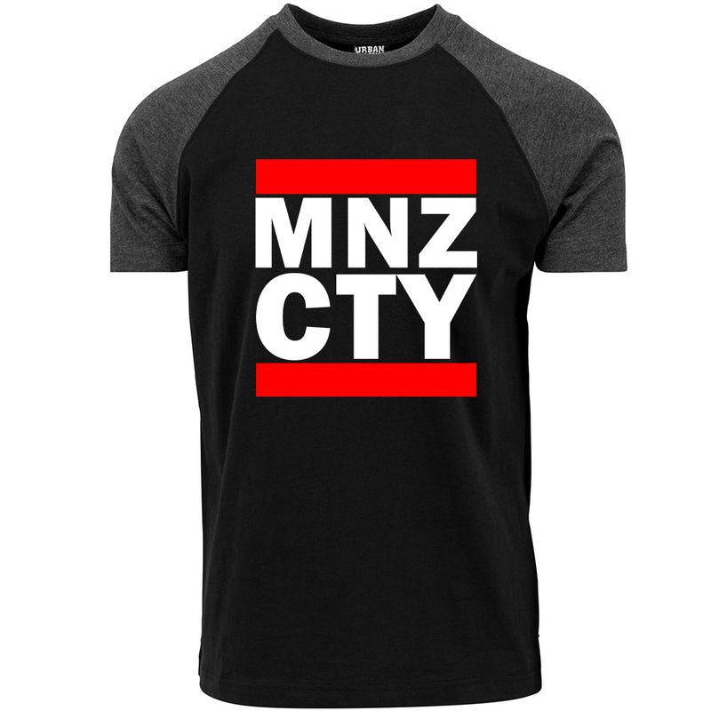 "MNZ CTY" Contrast T-Shirt by Urban Classics (Herren)