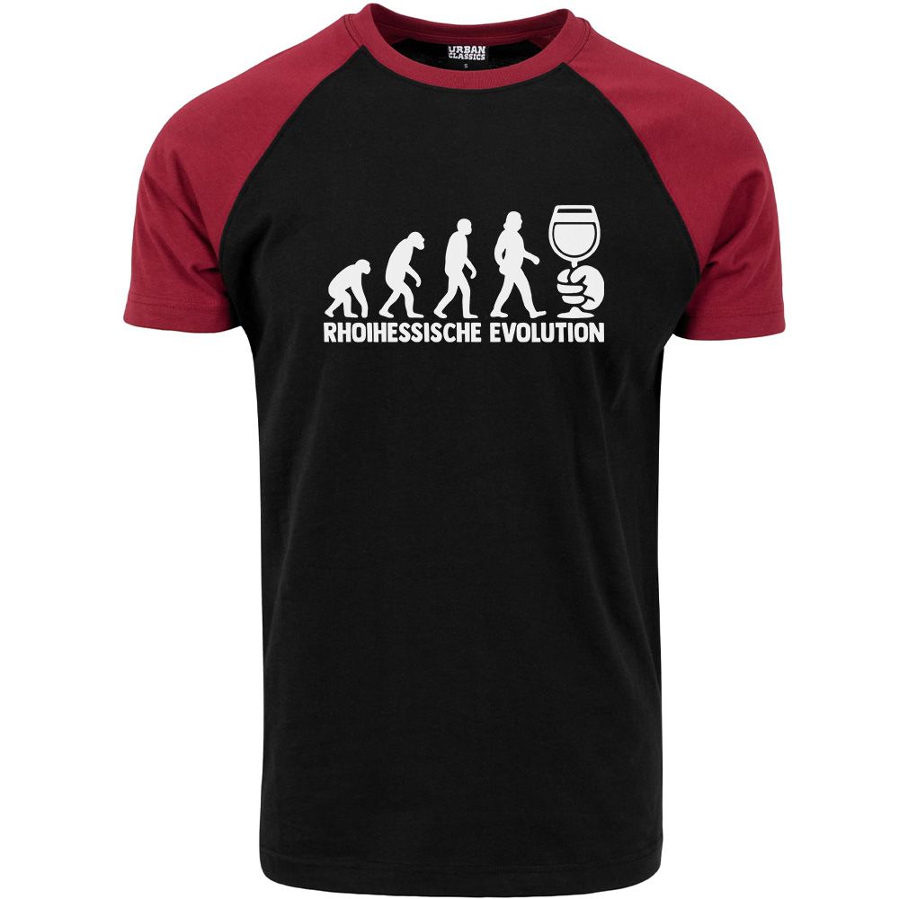 "Rhoihessische Evolution" Contrast T-Shirt by Urban Classics (Herren)
