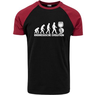 "Rhoihessische Evolution" Contrast T-Shirt by Urban Classics (Herren)
