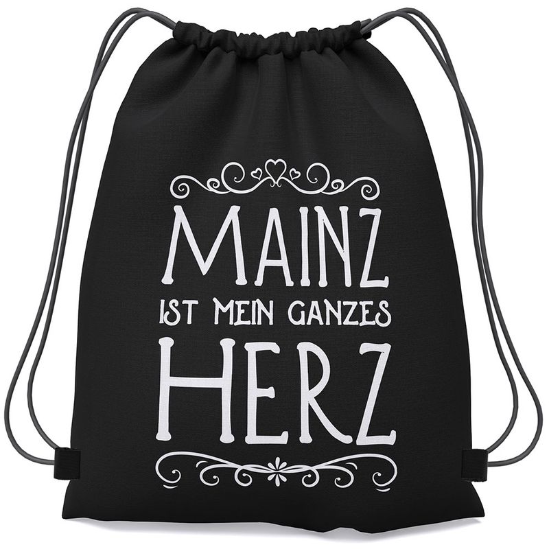 "Mainz ist mein ganzes Herz" Gym-Bag (Unisex)