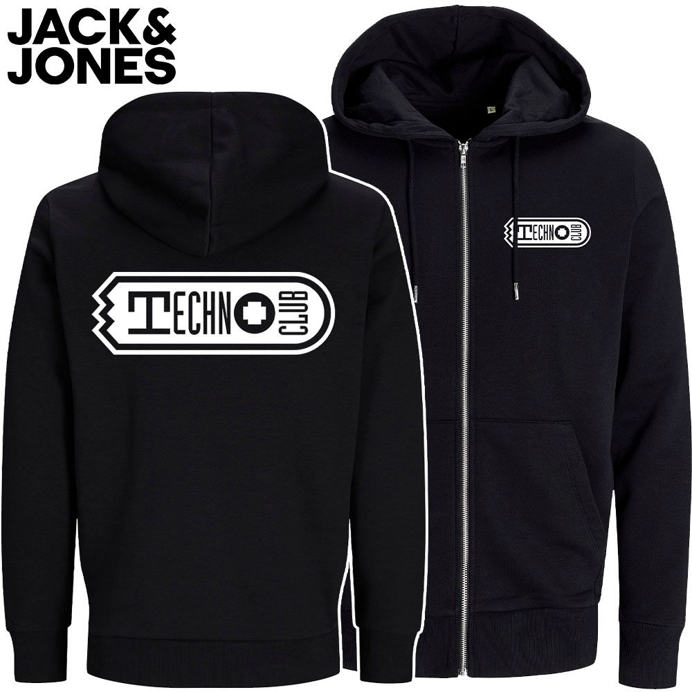 Technoclub Zip-Hoodie by Jack & Jones (Unisex)