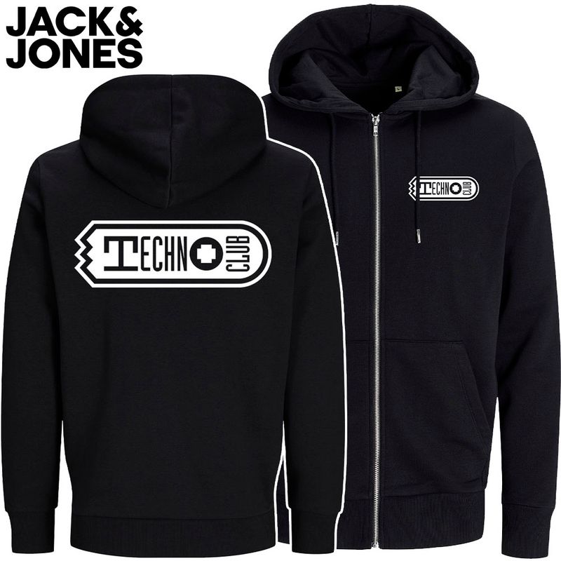 Technoclub Zip-Hoodie by Jack & Jones (Unisex)
