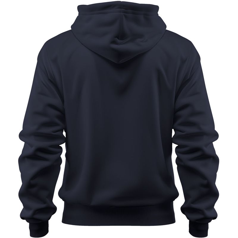 Premium Hoodie, Farbe Navy-Blau (Inkl. zwei Druckbereichen vorne und/oder hinten)