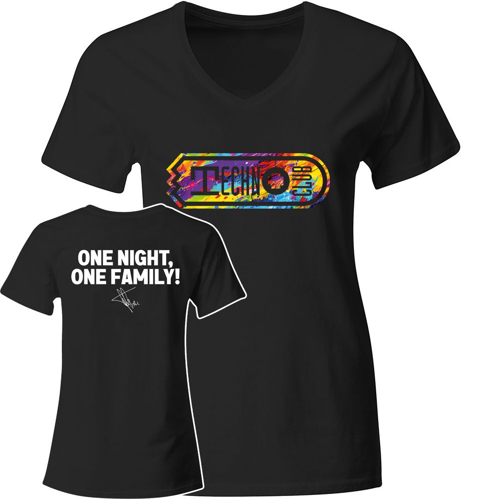 Technoclub "One Night, one Family!" T-Shirt (Women)