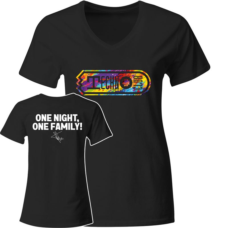Technoclub "One Night, one Family!" T-Shirt (Women)