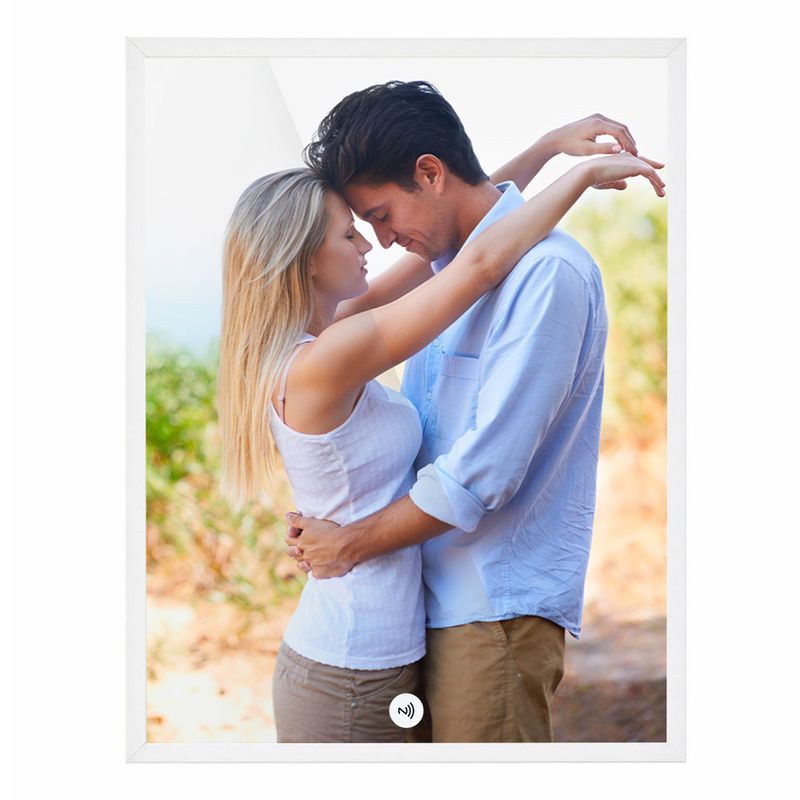 Frametap-Bilderrahmen mit deinem Foto (Farbe Weiß) Demoprodukt