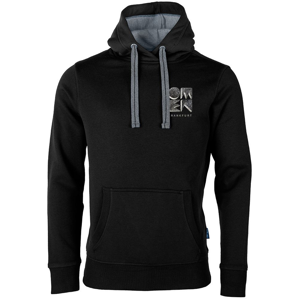 OMEN Frankfurt Luxury Hoodie (Unisex) / Design: Negativ Logo Quadrat