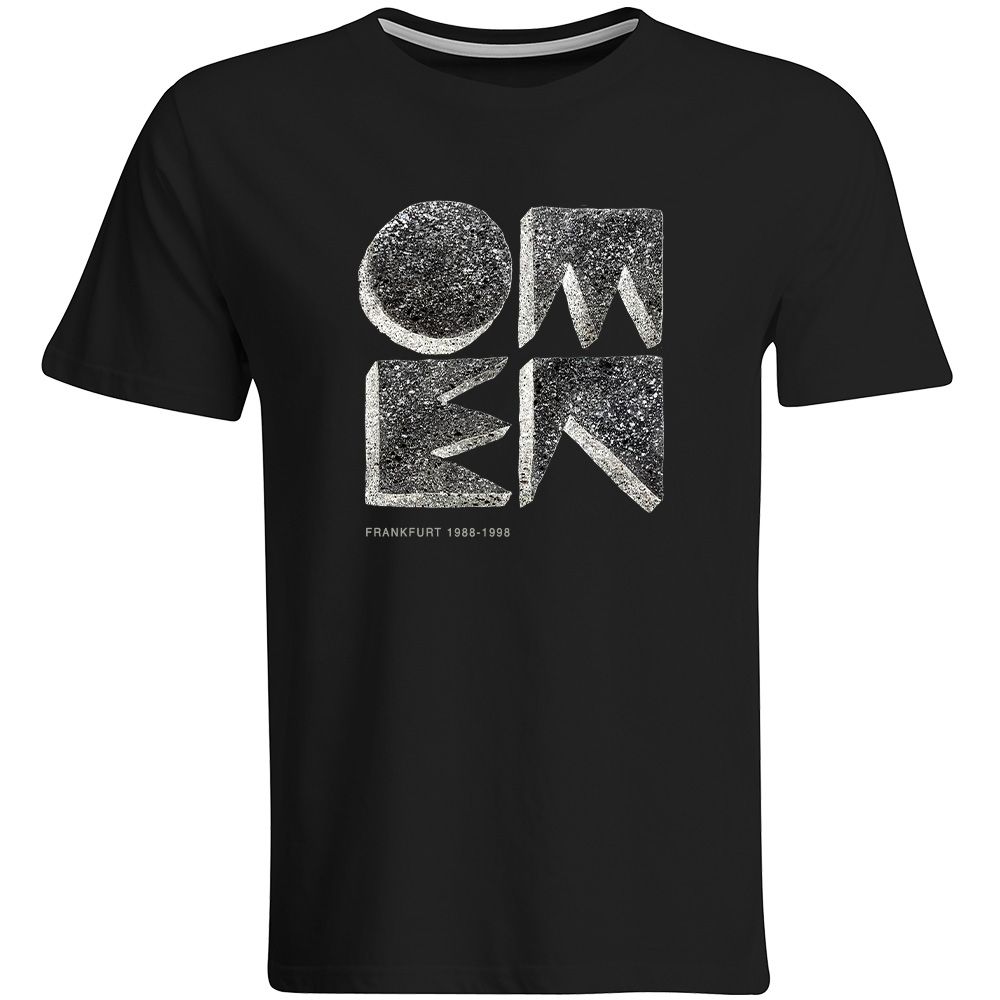 OMEN Frankfurt T-Shirt (Unisex / Rundhals) Design: Quadrat Negativ-Logo