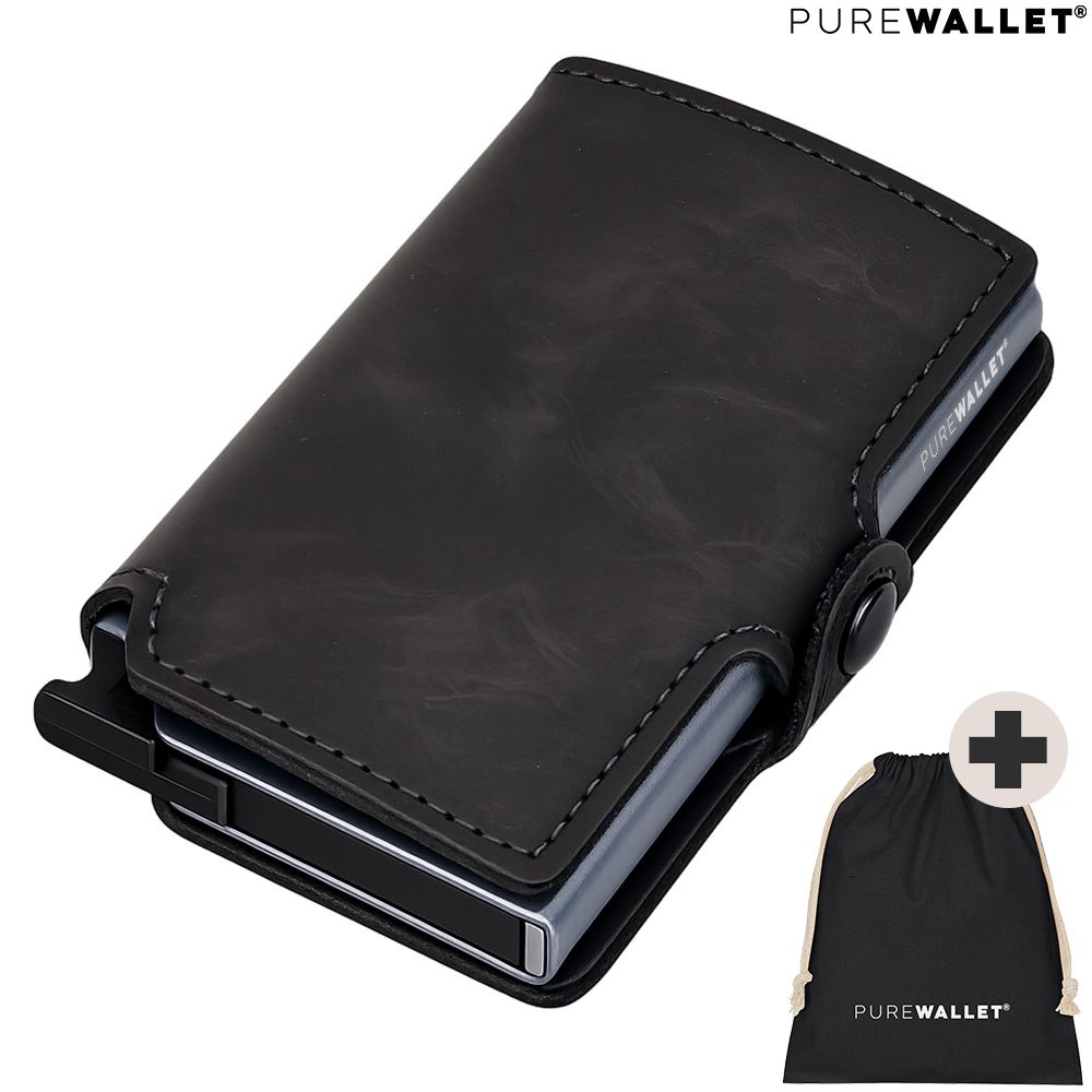 PureWallet® Premium Smart-Wallet (Farbe Grau)
