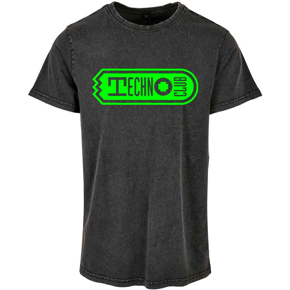 Technoclub "Acid Washed" T-Shirt (Unisex)