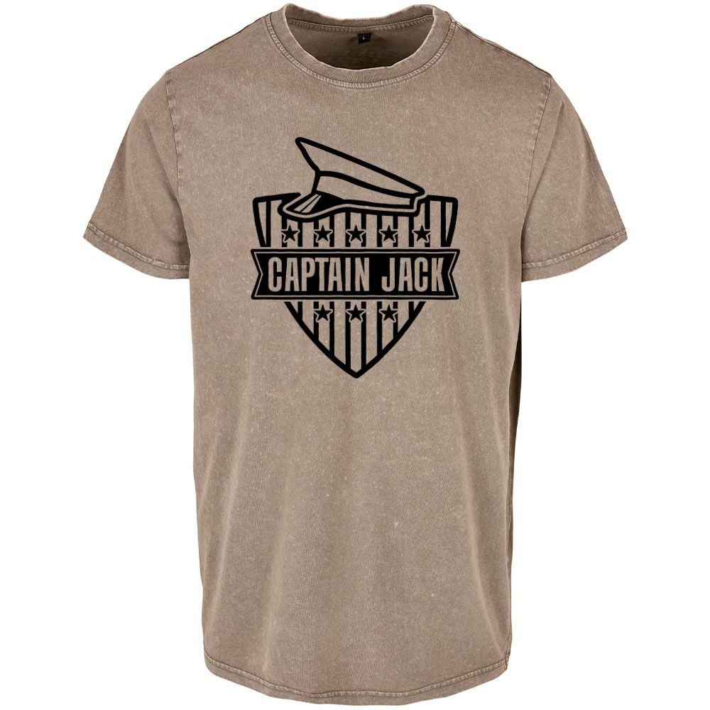 Captain Jack "Acid Washed" T-Shirt (Unisex)