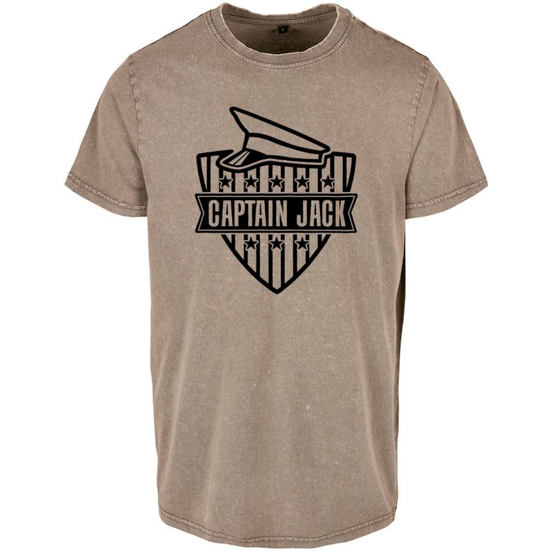 Captain Jack "Acid Washed" T-Shirt (Unisex)