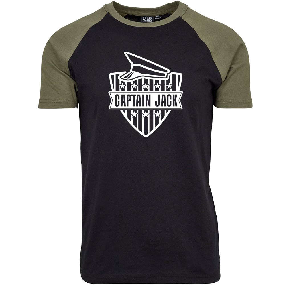 Captain Jack Contrast T-Shirt by Urban Classics (Herren)