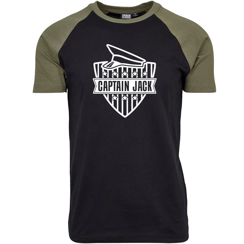 Captain Jack Contrast T-Shirt by Urban Classics (Herren)