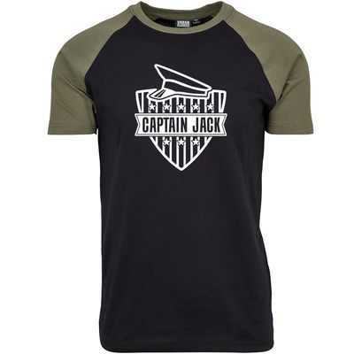 Captain Jack Contrast T-Shirt by Urban Classics (Herren) Captain Jack Contrast T-Shirt by Urban Classics (Herren)