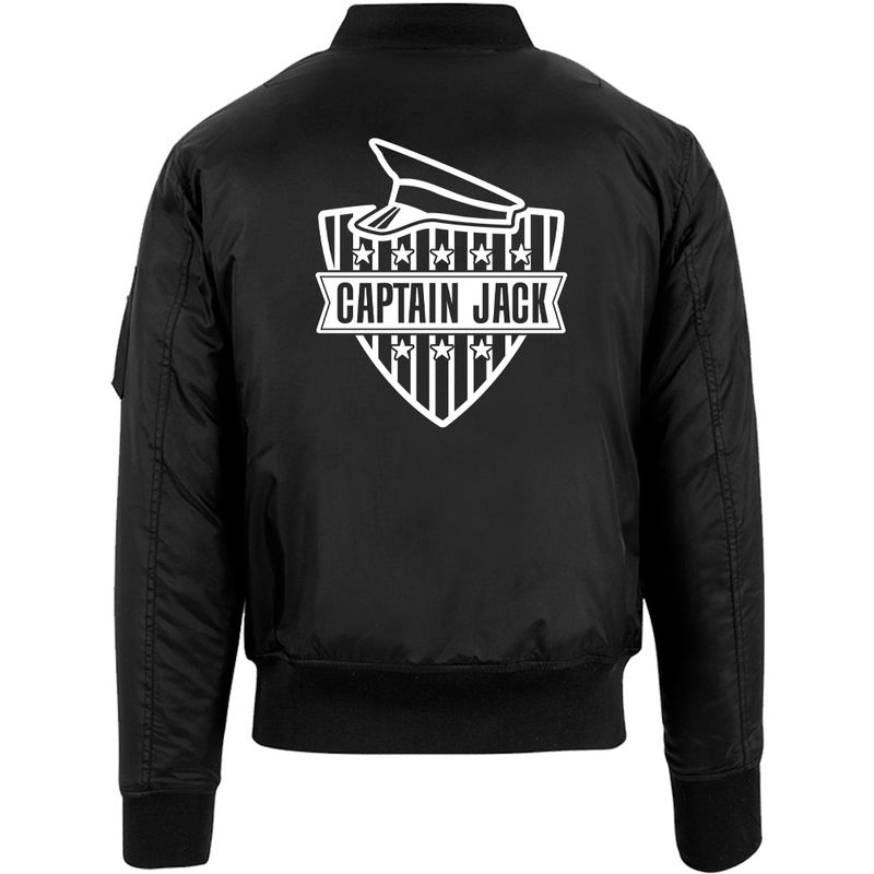 Captain Jack Premium-Pilotenjacke (Black / Unisex)