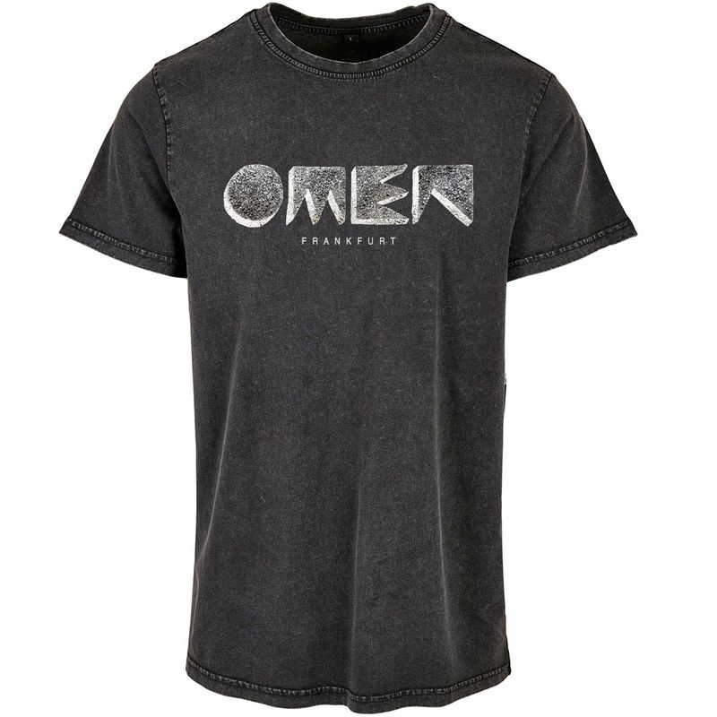 OMEN Frankfurt T-Shirt (Unisex / Acid Washed) Design: Negativ Logo OMEN Frankfurt T-Shirt (Unisex / Acid Washed) Design: Negativ Logo