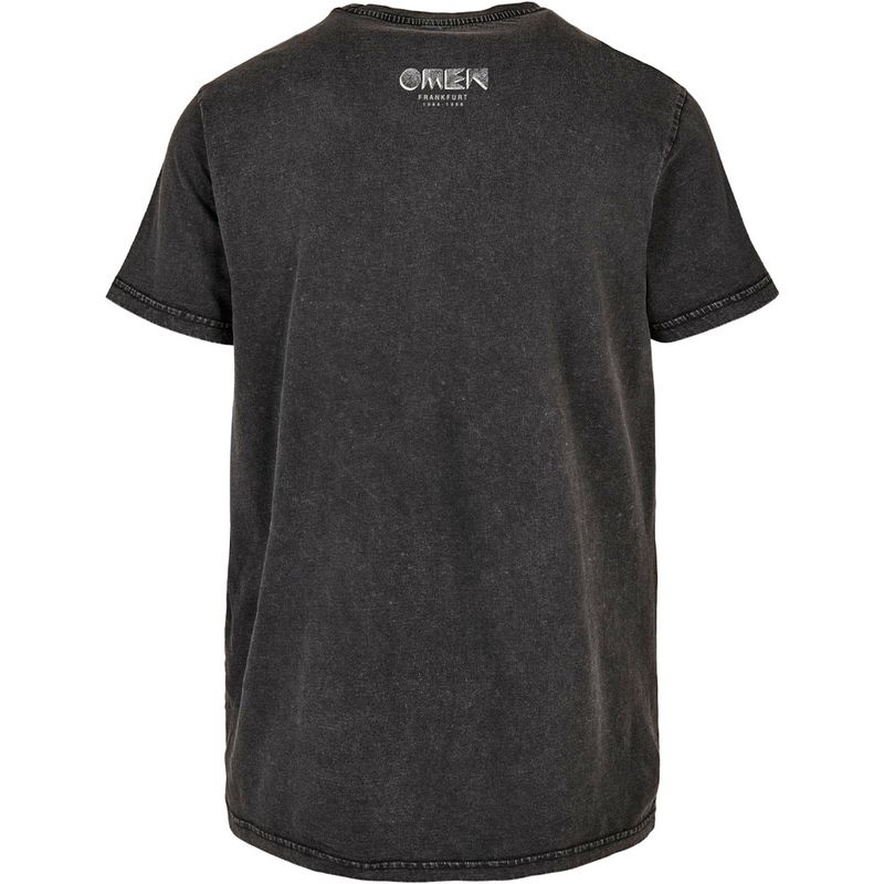 OMEN Frankfurt T-Shirt (Unisex / Acid Washed) Design: Negativ Logo