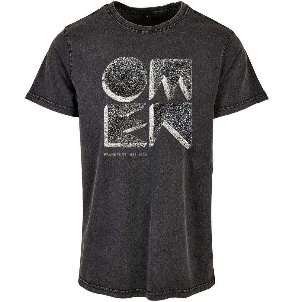 OMEN Frankfurt T-Shirt (Unisex / Acid Washed) Design: Quadrat Negativ-Logo OMEN Frankfurt T-Shirt (Unisex / Acid Washed) Design: Quadrat Negativ-Logo