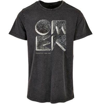 OMEN Frankfurt T-Shirt (Unisex / Acid Washed) Design: Quadrat Negativ-Logo OMEN Frankfurt T-Shirt (Unisex / Acid Washed) Design: Quadrat Negativ-Logo