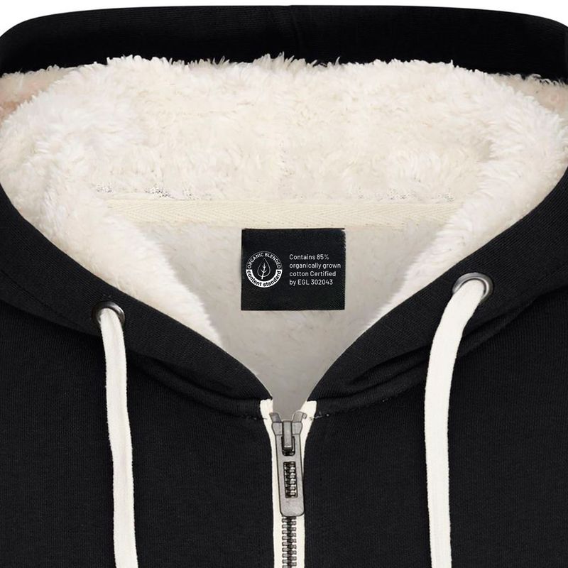 Technoclub Zip-Jacket mit kuscheligem Sherpa-Futter (Teddy-Look)