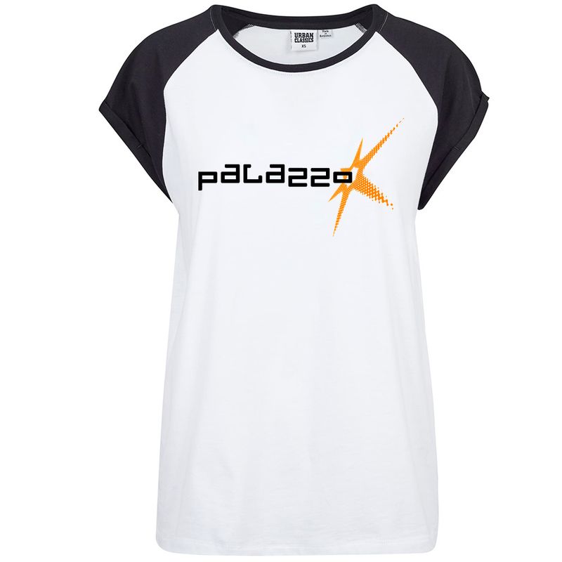 Palazzo Contrast T-Shirt by Urban Classics (Women) Palazzo Contrast T-Shirt by Urban Classics (Women)