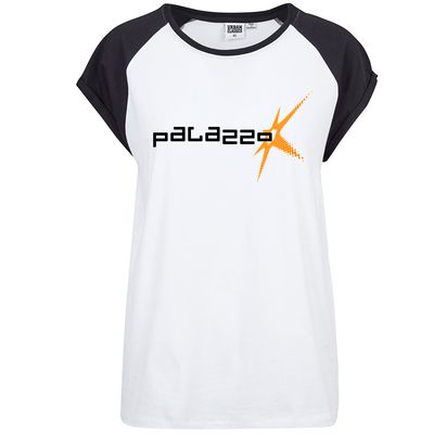 Palazzo Contrast T-Shirt by Urban Classics  (Women)