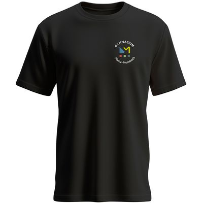 GymMo T-Shirt (Men) | Rundes Logo, mehrfarbig