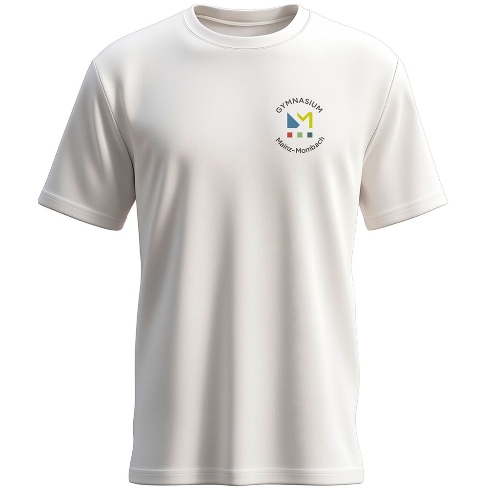 GymMo T-Shirt (Men) | Rundes Logo, mehrfarbig