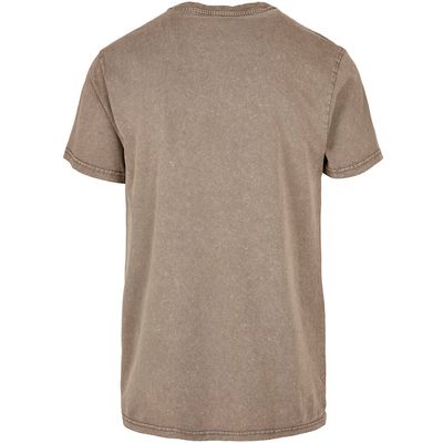 GymMo "Acid Washed" A T-Shirt (Unisex) | Eckiges Logo, einfarbig