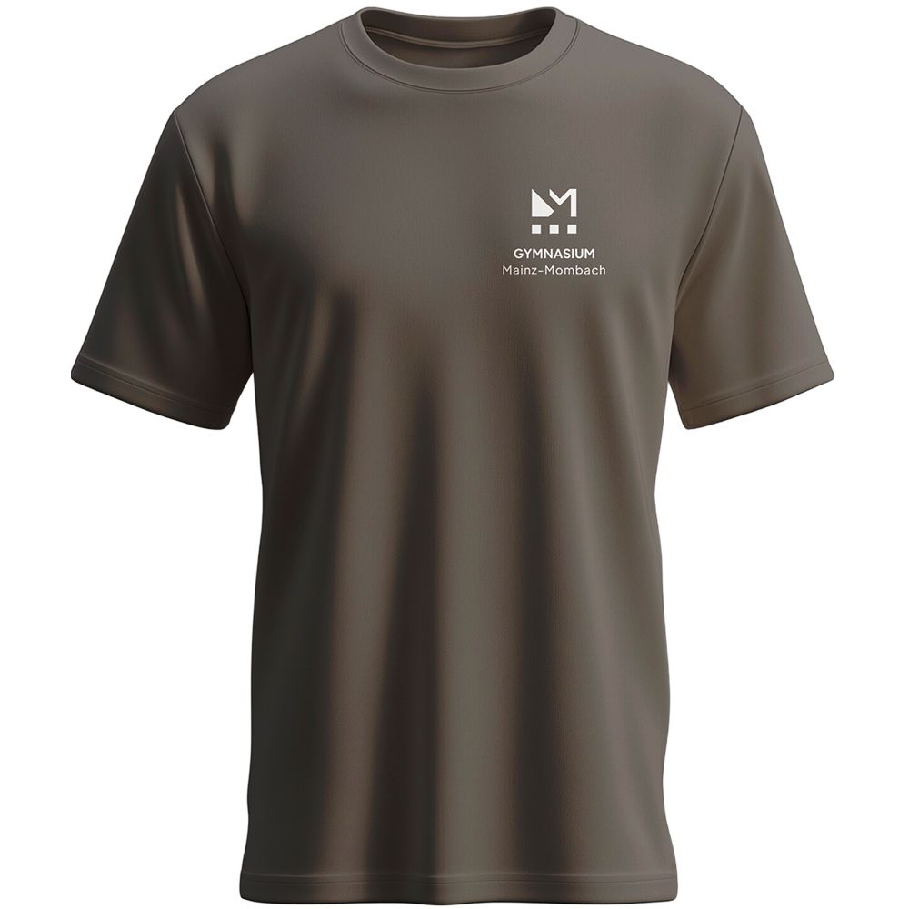 GymMo T-Shirt (Men) | Eckiges Logo, einfarbig GymMo T-Shirt (Men) | Eckiges Logo, einfarbig