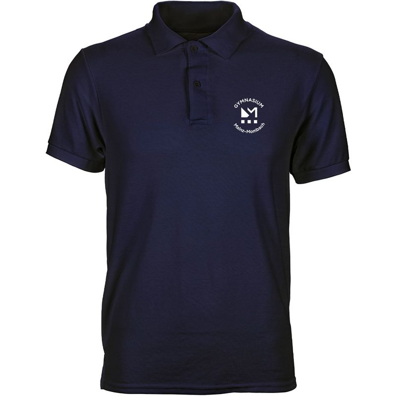 GymMo Poloshirt (Unisex) | Rundes Logo, einfarbig GymMo Poloshirt (Unisex) | Rundes Logo, einfarbig