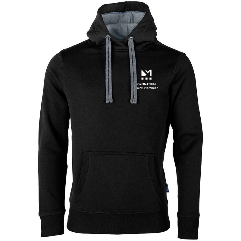 GymMo Luxury Hoodie (Unisex) | Eckiges Logo, einfarbig