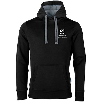 GymMo Luxury Hoodie (Unisex) | Eckiges Logo, einfarbig