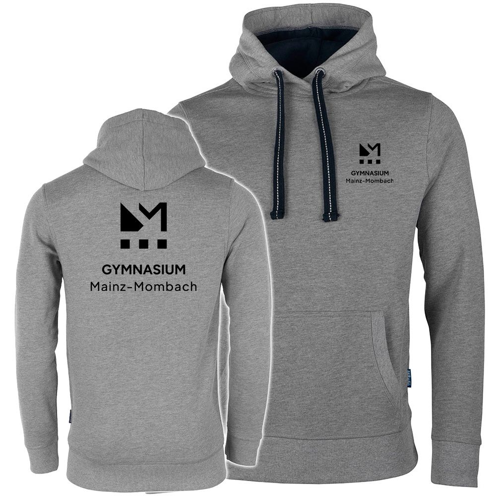 GymMo Luxury Hoodie (Unisex) | Eckiges Logo, einfarbig GymMo Luxury Hoodie (Unisex) | Eckiges Logo, einfarbig